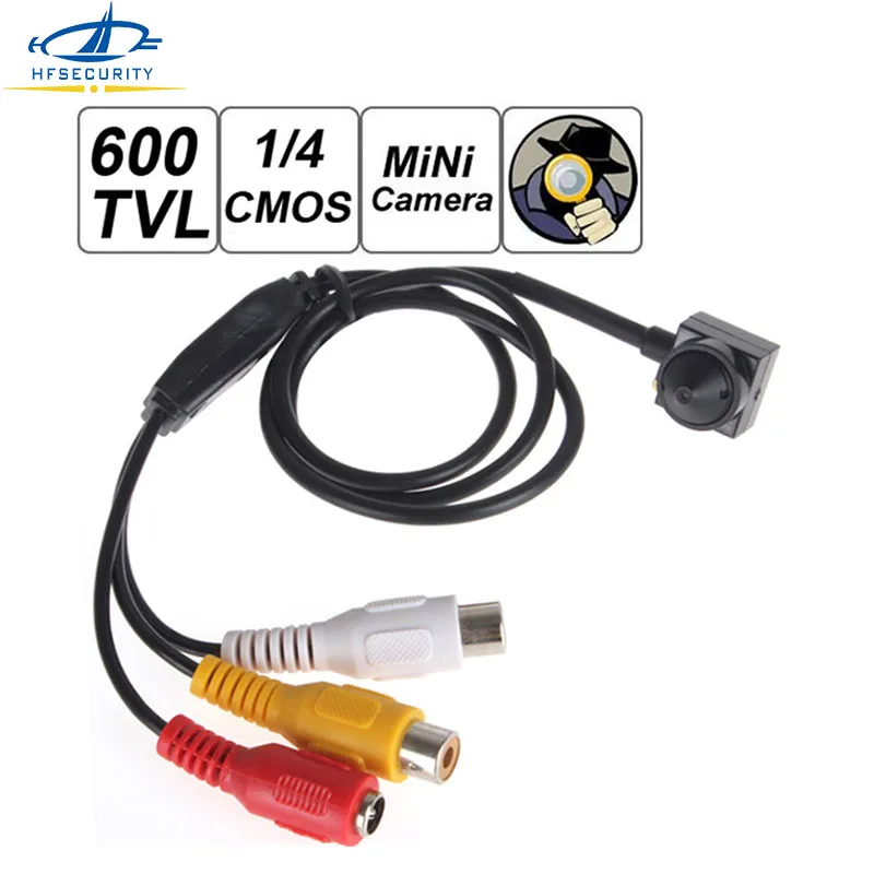 HD 1280X960 мини видеокамеры 600TVL 1/4 "CMOS NTSC PAL CCTV объектив камеры TFT цветной монитор