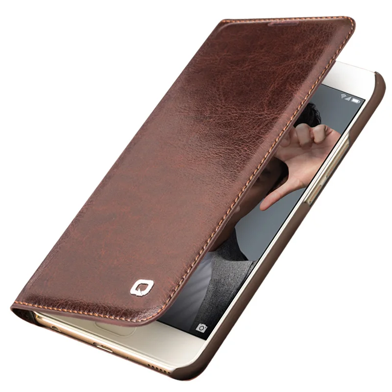 QIALINO Genuine Leather Case for Huawei honor 9 Handmade Wallet Flip Bag Cover for Huawei Honor 9 Luxury Ultra Slim Flip Case
QIALINO Genuine Leather Case for Huawei honor 9 Handmade Wallet Flip Bag Cover for Huawei Honor 9 Luxury Ultra Slim Flip Case
