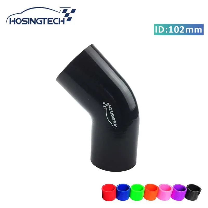 HOSINGTECH-гарантия качества 102 мм 4 "черный 45 градусов силиконовый локоть турбо интеркулер шланг
HOSINGTECH-гарантия качества 102 мм 4 "черный 45 градусов силиконовый локоть турбо интеркулер шланг