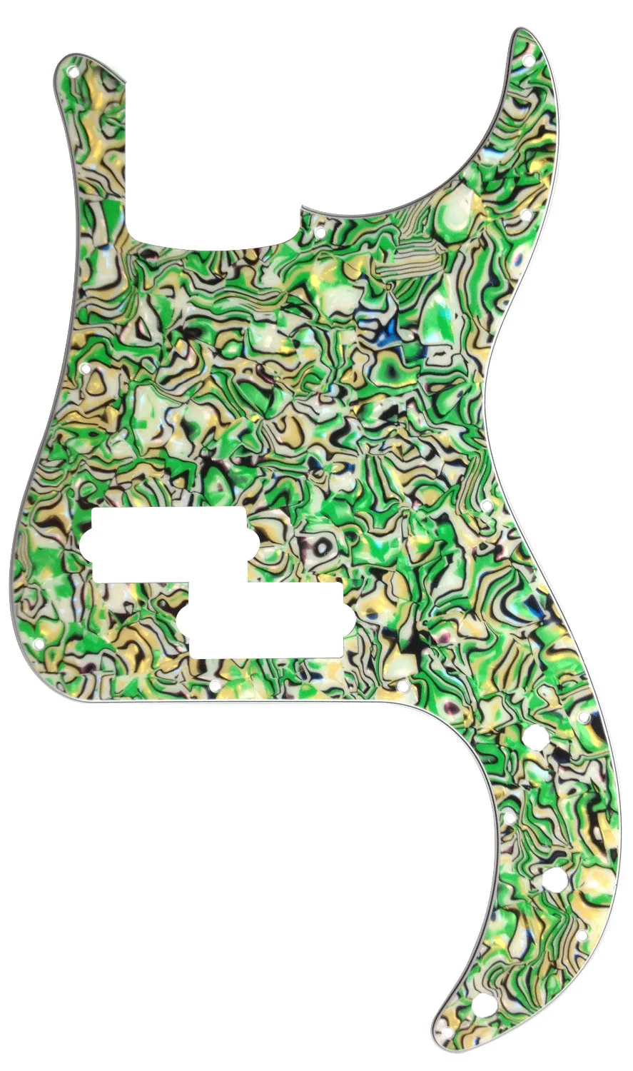 Pleroo Custom гитара pickgaurd-для US P бас Гитара Pickguard царапина пластина 4 слоя цветной