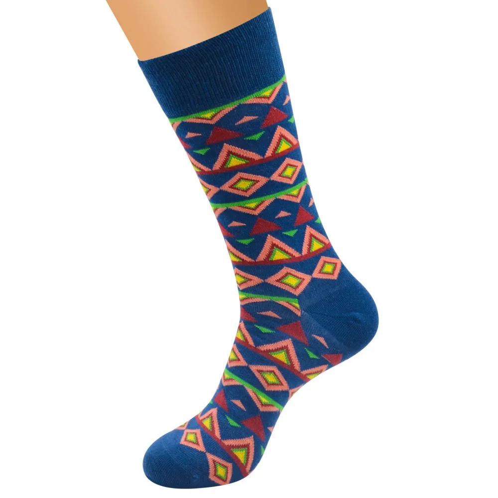 CRAZY FLY Fashion New Diamond-shaped Stripes Warm Cotton Socks Men Tube Happy Socks Kaleidoscope Harajuku Funny Socks for Women
CRAZY FLY Fashion New Diamond-shaped Stripes Warm Cotton Socks Men Tube Happy Socks Kaleidoscope Harajuku Funny Socks for Women