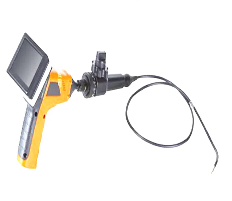 3.5 Inch 5.5mm Articulating Rotating camera head adjusts up to 270 degree AV Handheld Endoscope
3.5 Inch 5.5mm Articulating Rotating camera head adjusts up to 270 degree AV Handheld Endoscope