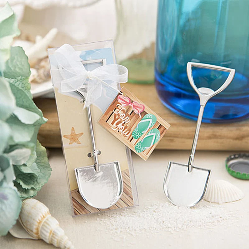 20pcs/lot Beach Wedding Favors Stainless Steel Sand Shovel Bottle Opener Party Favors and Gifts for Guest Free shipping
20pcs/lot Beach Wedding Favors Stainless Steel Sand Shovel Bottle Opener Party Favors and Gifts for Guest Free shipping