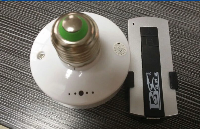 New E27 Screw Wireless Remote Control Light Lamp Bulb Holder Socket Switch+box package
New E27 Screw Wireless Remote Control Light Lamp Bulb Holder Socket Switch+box package