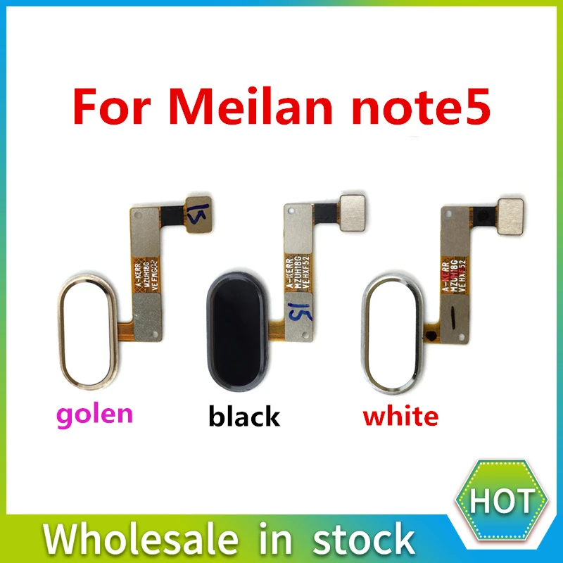 Fingerprint Touch ID Sensor Flex Cable for Meilan note5 matel Menu Home Button Key Replacement Black White Golden
Fingerprint Touch ID Sensor Flex Cable for Meilan note5 matel Menu Home Button Key Replacement Black White Golden