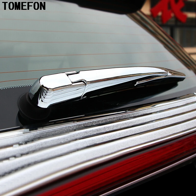 Внешние ccessories 3 шт. для Honda Vezel 2014 2015 ABS хромированный чехол заднего стекла накладка
