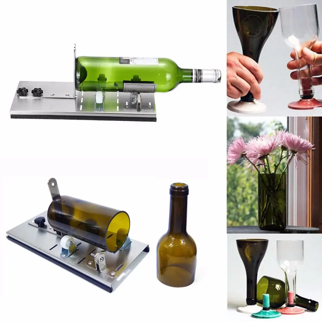 New Adjustable Glass Wine Bottle Cutter High Strength And Hardness Bottle Cutters For Cutting Machine DIY Craft Recycle Tool
New Adjustable Glass Wine Bottle Cutter High Strength And Hardness Bottle Cutters For Cutting Machine DIY Craft Recycle Tool