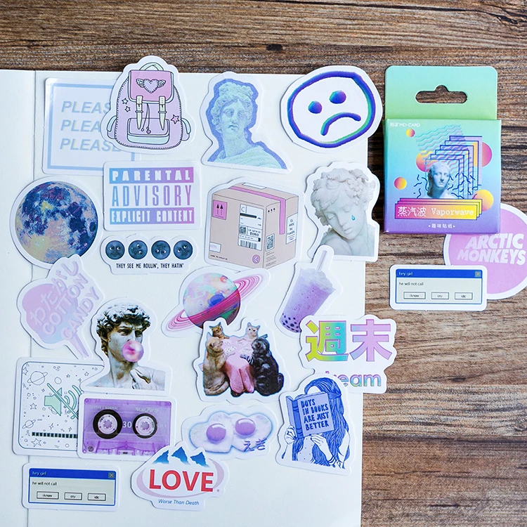 46pcs/pack Deco Craft Watercolor Stickers Diary Paper Sticker Label Scrapbooking Gift
46pcs/pack Deco Craft Watercolor Stickers Diary Paper Sticker Label Scrapbooking Gift
