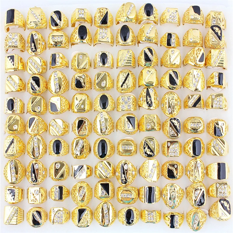 QianBei Free Shipping 50pcs/set High Quality Oil Dripped Black Ring Man Gold Color Rhinestones Rings Women Fashion Jewellery
QianBei Free Shipping 50pcs/set High Quality Oil Dripped Black Ring Man Gold Color Rhinestones Rings Women Fashion Jewellery
