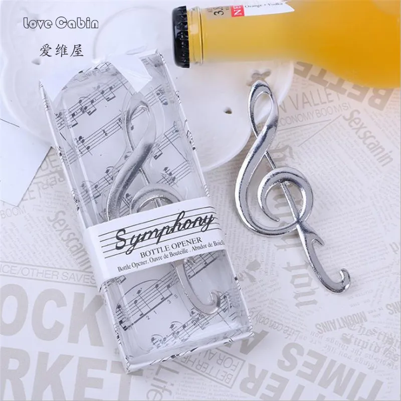 Unique Wedding Gift Wedding Favors "Symphony" Chrome Music Note Bottle Opener 10pcs
Unique Wedding Gift Wedding Favors "Symphony" Chrome Music Note Bottle Opener 10pcs