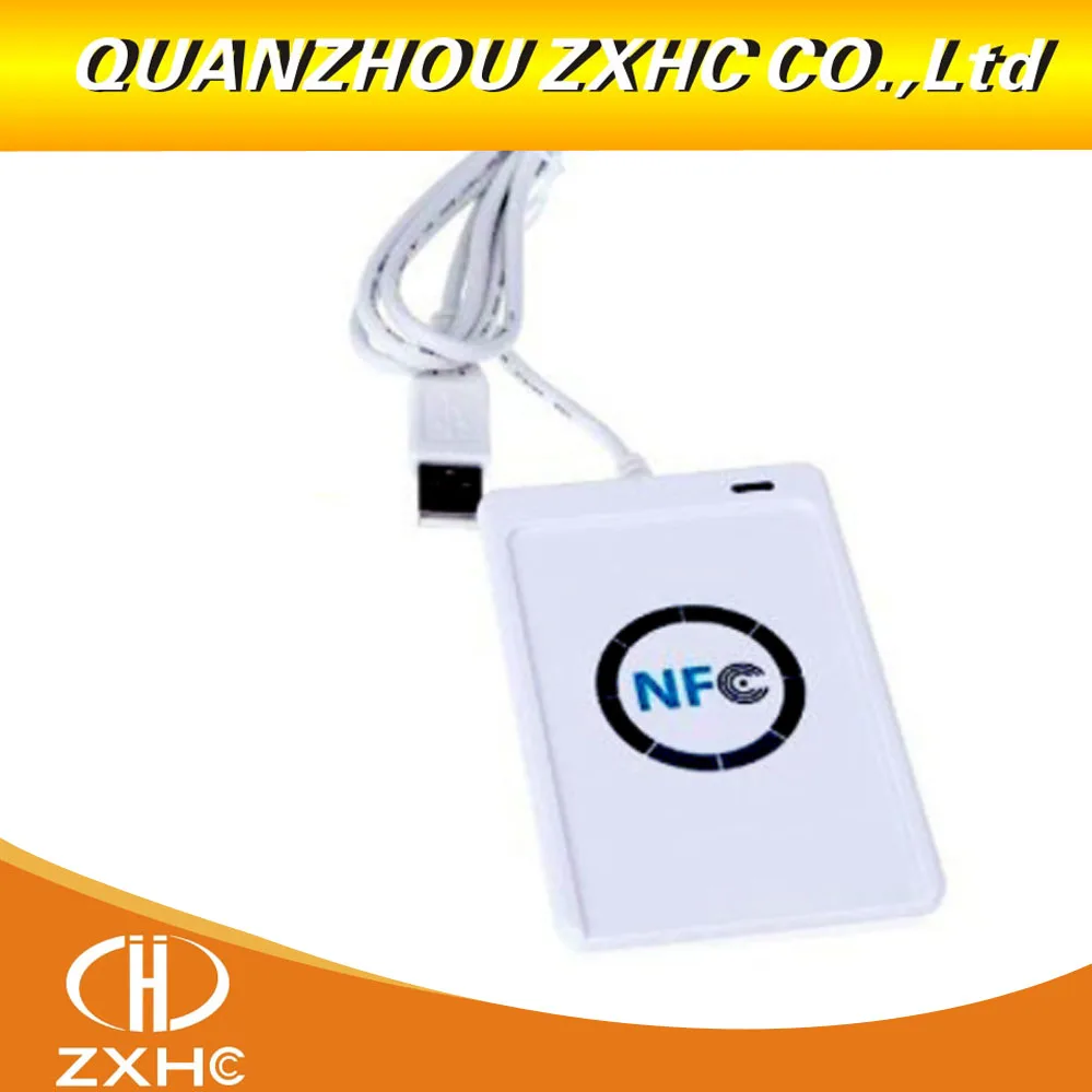 NFC ACR122U RFID считыватель смарт карт записывающее устройство копировальный аппарат