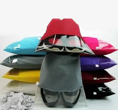 10pcs/Lot Travel Portable Transparent Shoe Storage Bag Non-woven Drawstring Shoes Organizers
10pcs/Lot Travel Portable Transparent Shoe Storage Bag Non-woven Drawstring Shoes Organizers