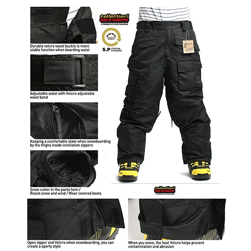 Premium Edition "Southplay" Winter 10,000 mm Waterproof Skiing Snowboard (Jacket + Pants)Black Suit Sets
Premium Edition "Southplay" Winter 10,000 mm Waterproof Skiing Snowboard (Jacket + Pants)Black Suit Sets