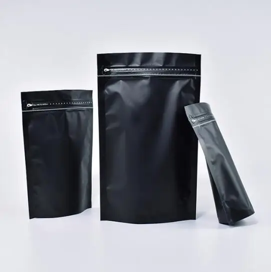 50pcs Stand up Side Opening Matt Black/White Aluminum Foil Ziplock Bag Doypack Coffee Beans Tea Nuts Packaging Bags
50pcs Stand up Side Opening Matt Black/White Aluminum Foil Ziplock Bag Doypack Coffee Beans Tea Nuts Packaging Bags