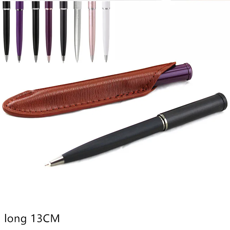 Metal ballpoint pen stainless steel ballpoint pen core office stationery Luxury writing Roller ball pen + gift Leather bag
Metal ballpoint pen stainless steel ballpoint pen core office stationery Luxury writing Roller ball pen + gift Leather bag
