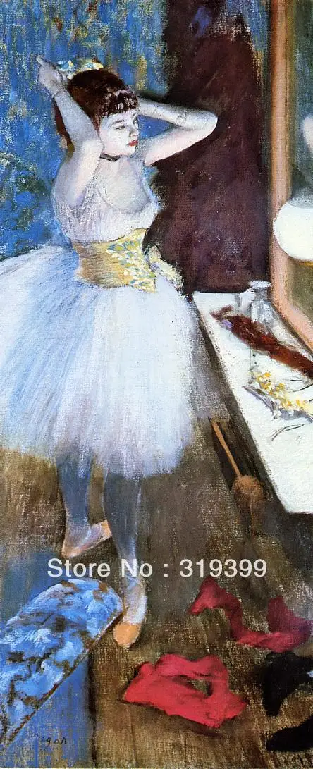 Oil Painting Reproduction on Linen Canvas,dancer in her room by Edgar Degas,Free Shipping,handmade,Top Quality
Oil Painting Reproduction on Linen Canvas,dancer in her room by Edgar Degas,Free Shipping,handmade,Top Quality