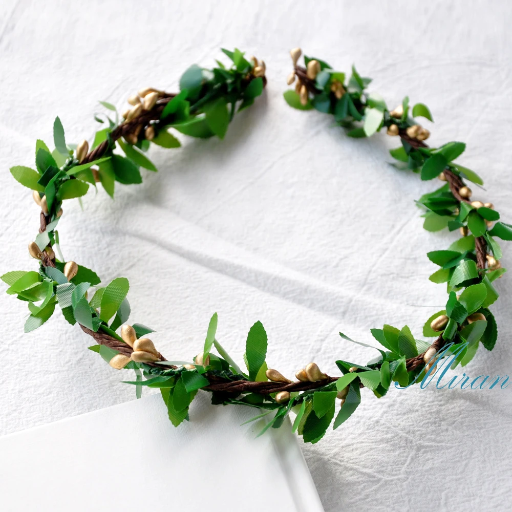 10 PCS wholesales Handmade Rustic Gold metalic colors Pip Berries green leaves Festivals Feminine Fresh Flower Crown
10 PCS wholesales Handmade Rustic Gold metalic colors Pip Berries green leaves Festivals Feminine Fresh Flower Crown