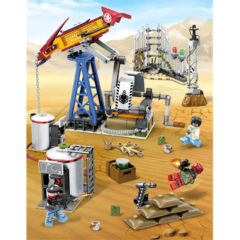 Military Vehicle Oil Drilling Team soldier set Building Blocks Compatible city Army DIY brick Educational Children Toy
Military Vehicle Oil Drilling Team soldier set Building Blocks Compatible city Army DIY brick Educational Children Toy