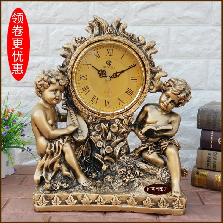 christmas decorations for home Pendulum desktop pendulum desk clock ornament European Retro Clock large silent creative clock
christmas decorations for home Pendulum desktop pendulum desk clock ornament European Retro Clock large silent creative clock