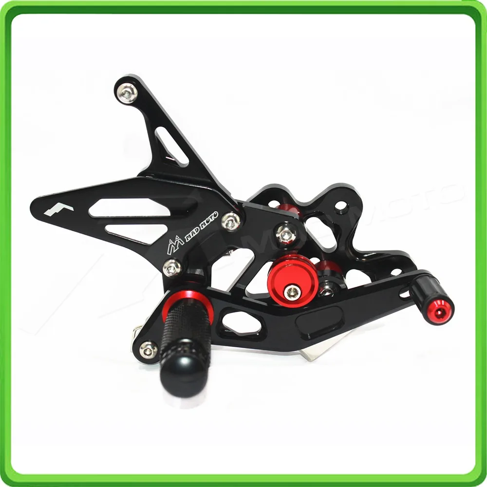 Rearsets rear set sets footrest foot pegs for Suzuki GSX-R 600/750 2011 2012 2013 2014 2015 2016 2017 2018 GSXR600 GSXR750 Black
Rearsets rear set sets footrest foot pegs for Suzuki GSX-R 600/750 2011 2012 2013 2014 2015 2016 2017 2018 GSXR600 GSXR750 Black