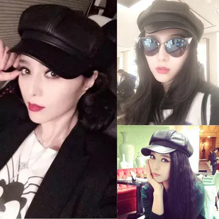 Fashion Autumn Winter Artist Cap Unisex Newsboy Cap Women Men Painter Cap Solid PU Leather Octagonal Cap Beret Casquette
Fashion Autumn Winter Artist Cap Unisex Newsboy Cap Women Men Painter Cap Solid PU Leather Octagonal Cap Beret Casquette