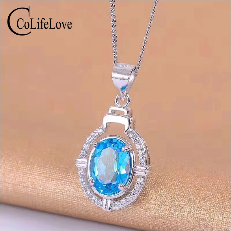 Classic 925 silver gemstone pendant for woman 7 mm * 9 mm natural VVS topaz pendant solid 925 silver topaz jewelry
Classic 925 silver gemstone pendant for woman 7 mm * 9 mm natural VVS topaz pendant solid 925 silver topaz jewelry