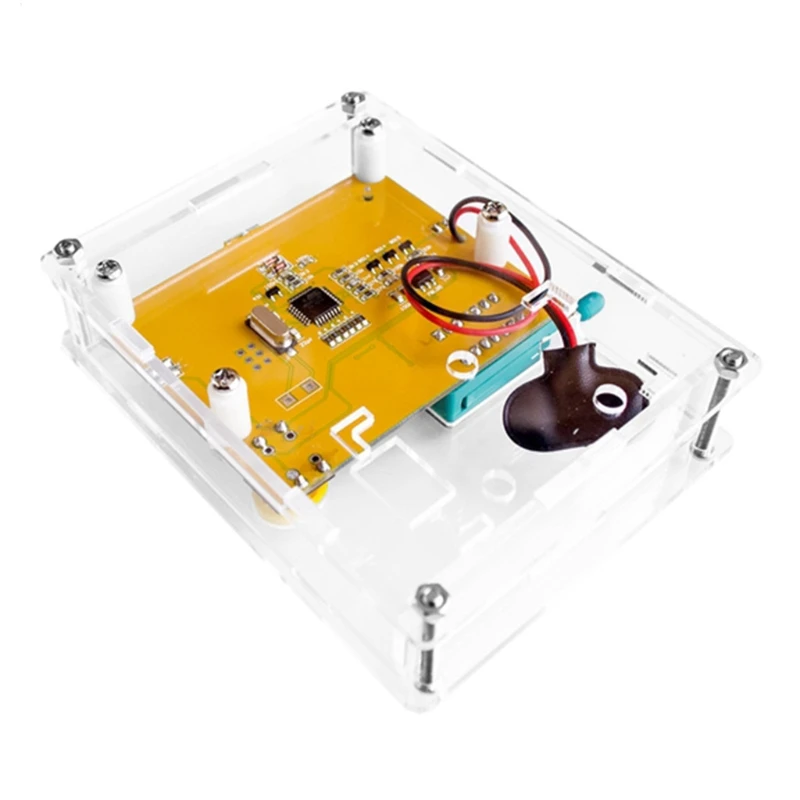 Transparent Acrylic Case Shell Box For LCR-T4 ESR Transistor Tester Capacitance-m15
Transparent Acrylic Case Shell Box For LCR-T4 ESR Transistor Tester Capacitance-m15