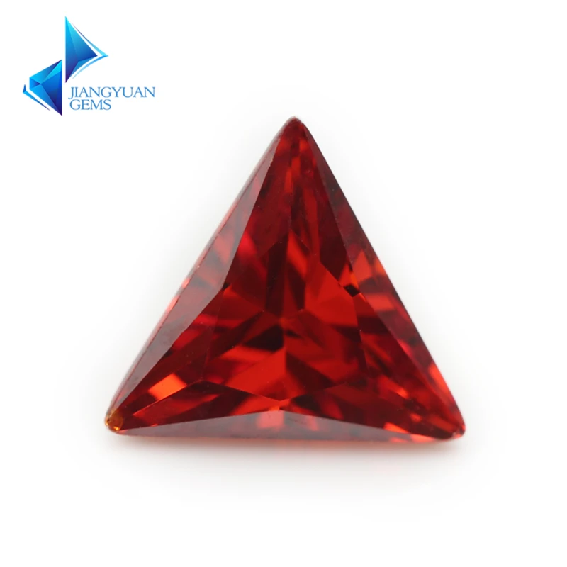 3x3~12x12mm Triangle Shape 5A Garnet Red Cubic Zirconia Loos Synthetic Gems Cubic Zircon For Jewelry
3x3~12x12mm Triangle Shape 5A Garnet Red Cubic Zirconia Loos Synthetic Gems Cubic Zircon For Jewelry