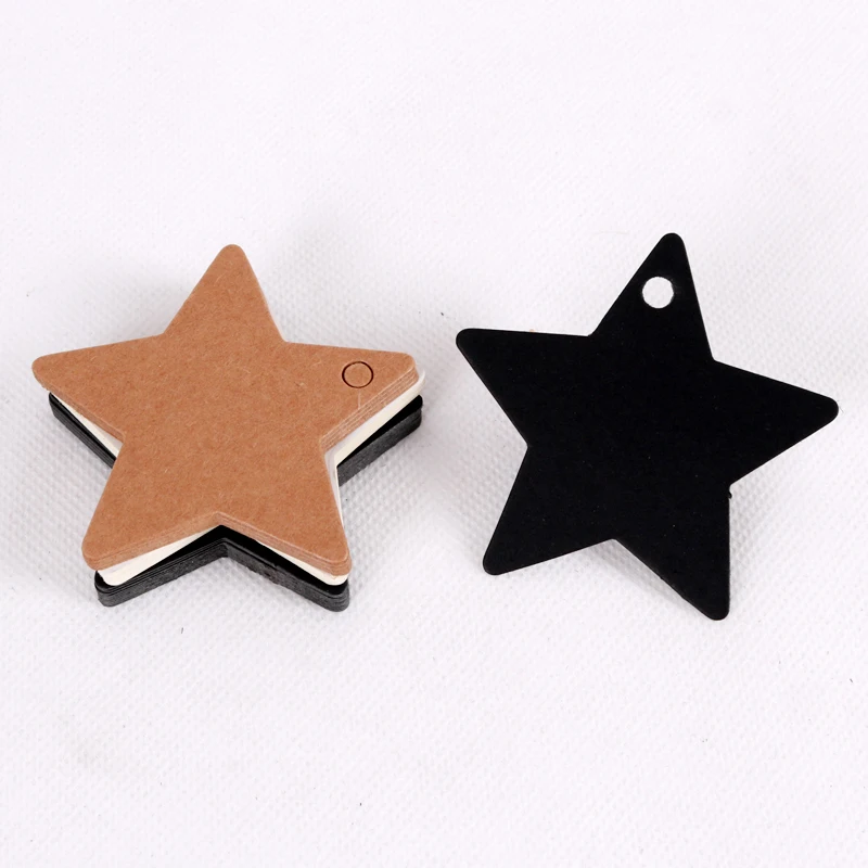 100pcs/lot Kraft Star Shape Price Tags Labels Blank Kraft Paper Word Cards Tags for Clothes Cakes Hang Tags Party Greeting Cards
100pcs/lot Kraft Star Shape Price Tags Labels Blank Kraft Paper Word Cards Tags for Clothes Cakes Hang Tags Party Greeting Cards