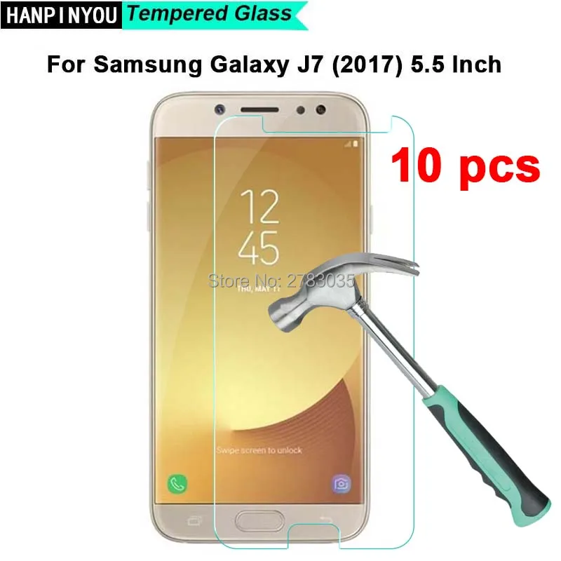 10 Pcs/Lot For Samsung Galaxy J7 (2017) J730 5.5" 9H Hardness 2.5D Ultra-thin Toughened Tempered Glass Film Screen Protector
10 Pcs/Lot For Samsung Galaxy J7 (2017) J730 5.5" 9H Hardness 2.5D Ultra-thin Toughened Tempered Glass Film Screen Protector