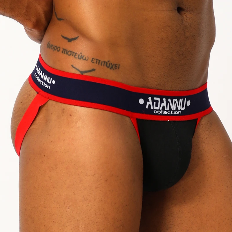ADANNU 5PC/LOT Men's Sexy Thongs Briefs G-string Thong Underwear Jockstrap Men Tanga Gay Underwear Jockstraps Gay 
ADANNU 5PC/LOT Men's Sexy Thongs Briefs G-string Thong Underwear Jockstrap Men Tanga Gay Underwear Jockstraps Gay