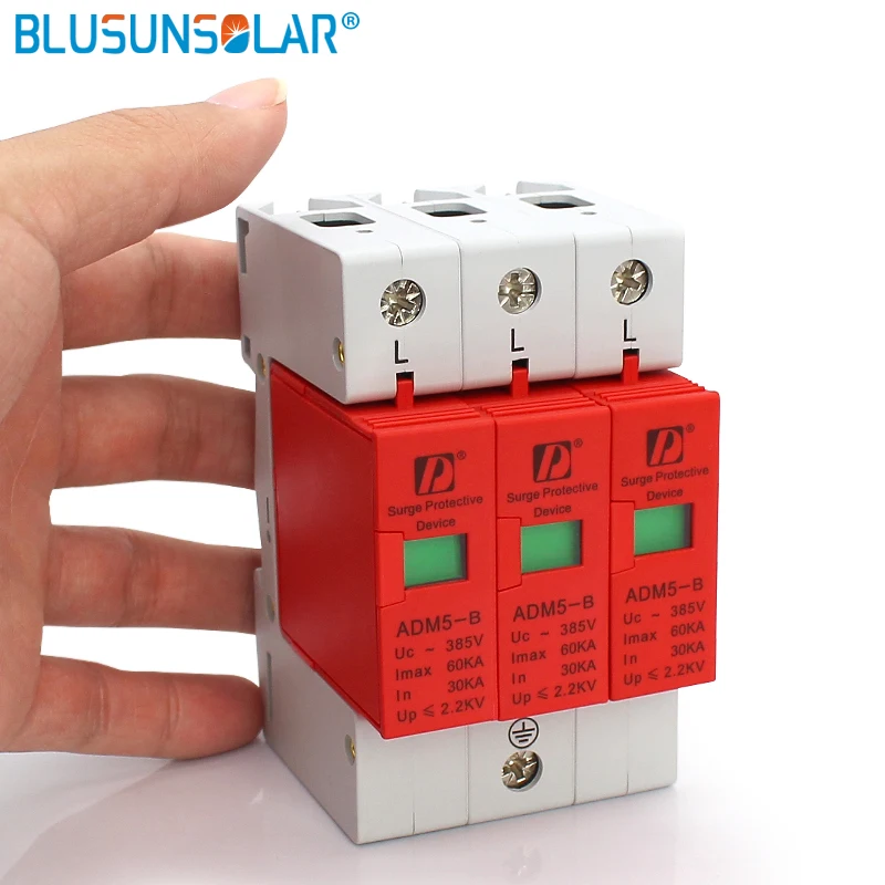 (10 pieces/lot) Din Rail 35mm 3P 60KA 385V AC Household Low-voltage Surge Protective Device
(10 pieces/lot) Din Rail 35mm 3P 60KA 385V AC Household Low-voltage Surge Protective Device
