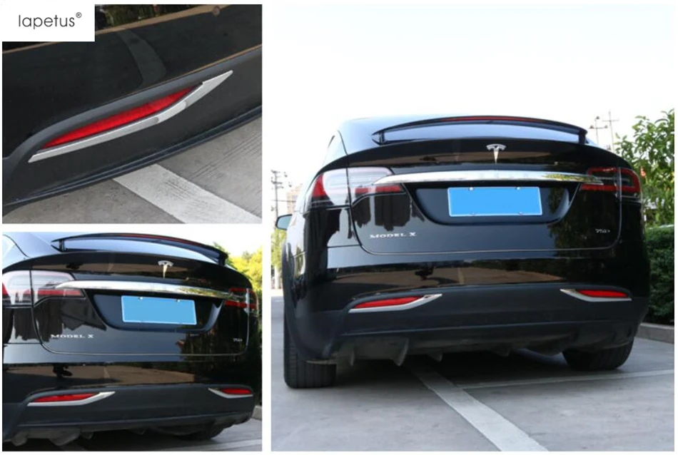 Lapetus Accessories Fit For Tesla Model X 2016 2017 2018 Chrome Bright Style Rear Fog Lights Lamps Molding Cover Kit Trim 2 Pcs
Lapetus Accessories Fit For Tesla Model X 2016 2017 2018 Chrome Bright Style Rear Fog Lights Lamps Molding Cover Kit Trim 2 Pcs