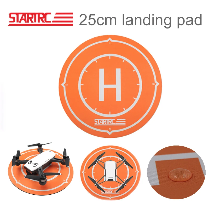

DJI Mavic Mini Landing Pad 25cm Waterproof Desktop Foldable Parking Apron for DJI Tello/Spark/Mini Drone Helicopter Quadcopter