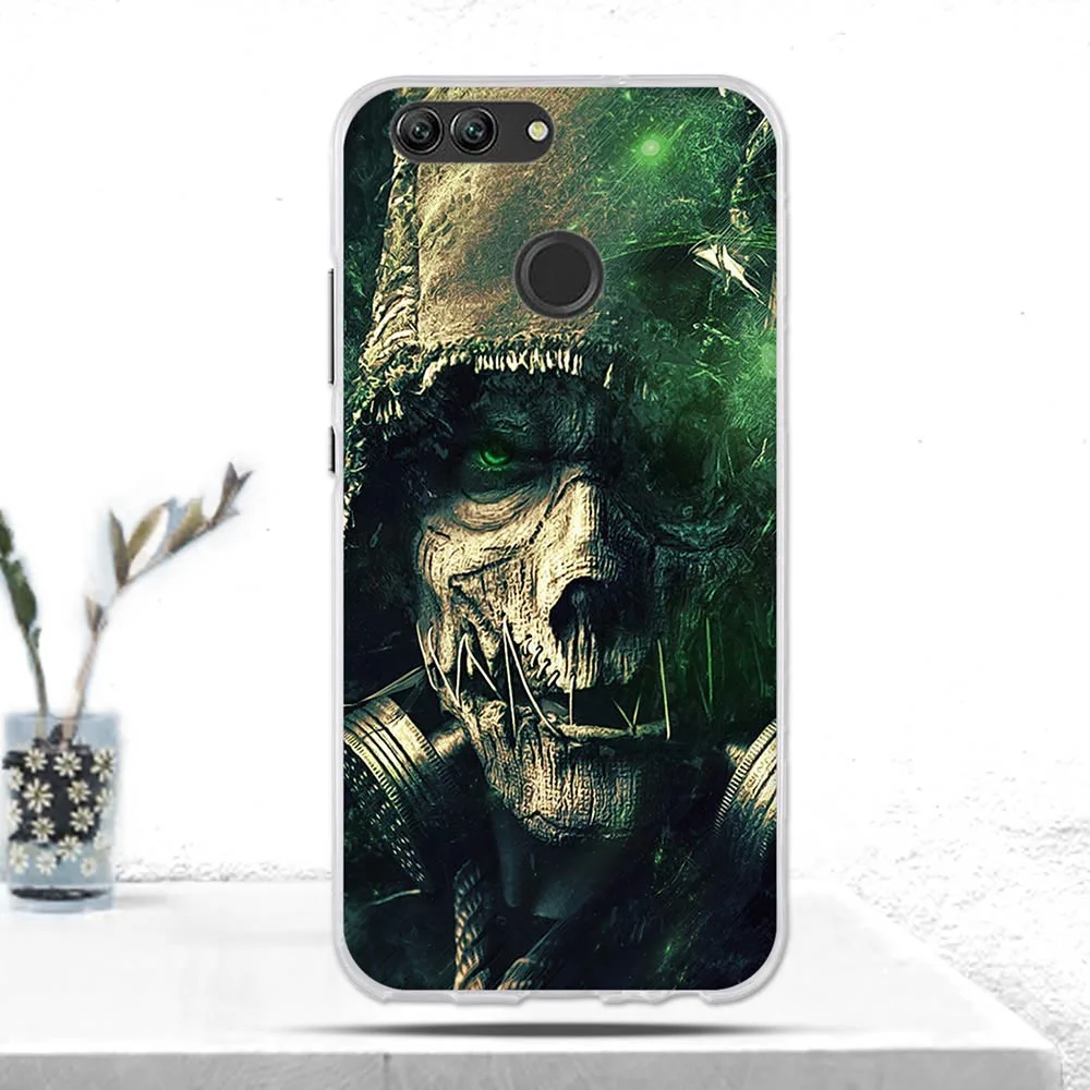 Мягкий силиконовый чехол из ТПУ для Huawei Nova 2 с 3D рельефом и крутым рисунком задняя