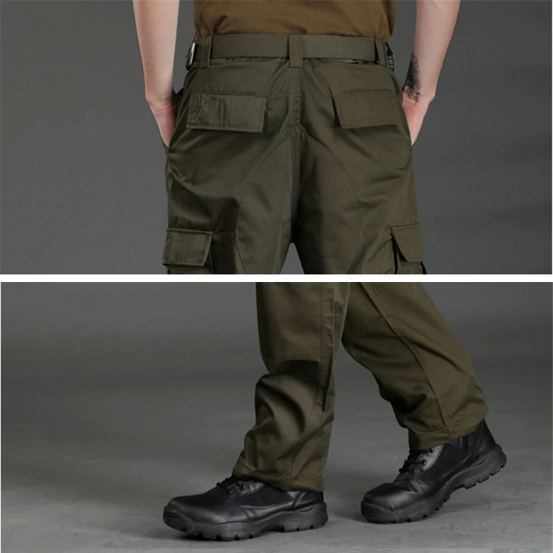 Men Cargo Pants Work Cotton Full Length Pockets Safari Style Loose Military Army Green Trousers Fashion Streetwear 045-966
Men Cargo Pants Work Cotton Full Length Pockets Safari Style Loose Military Army Green Trousers Fashion Streetwear 045-966