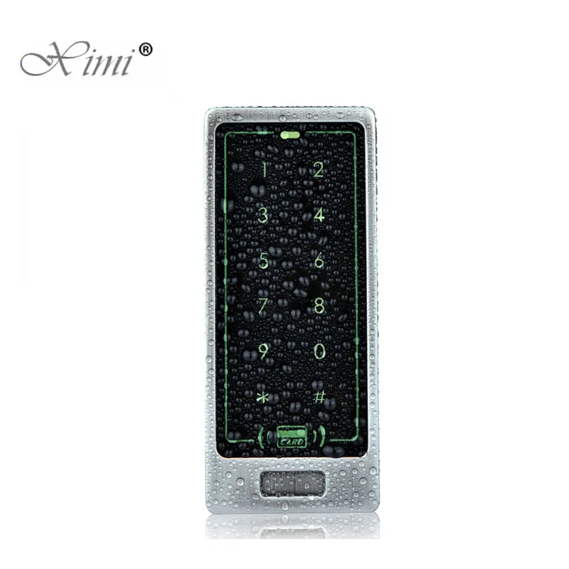 Face Waterproof Touch Screen Keypad Proximity Card Smart Card Access Control Standalone 13.56MHZ Mi-fare IC Card Access Control
Face Waterproof Touch Screen Keypad Proximity Card Smart Card Access Control Standalone 13.56MHZ Mi-fare IC Card Access Control