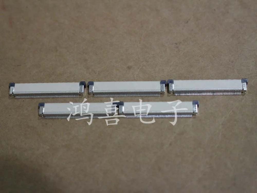 WZSM New FFC FPC connector socket 0.5mm pitch 54 pin flexible ribbon cable connector
WZSM New FFC FPC connector socket 0.5mm pitch 54 pin flexible ribbon cable connector