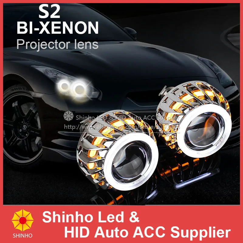 Factory Price Car BI Xenon HID H4 H7 H1 Projector Kits CCFL Double Angel Eyes Projector Lens Bulbs Waterproof Free Shipping
Factory Price Car BI Xenon HID H4 H7 H1 Projector Kits CCFL Double Angel Eyes Projector Lens Bulbs Waterproof Free Shipping