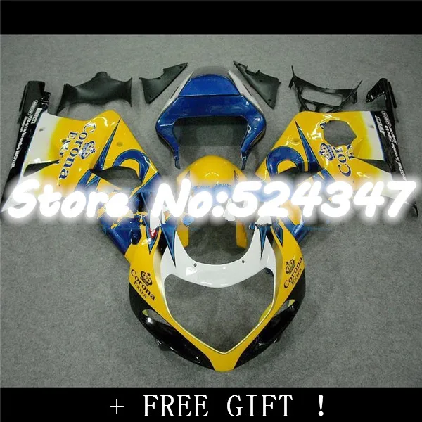 B 100%Fit Yellow Blue Fairing Kit For A GSX-R1000 GSXR 1000 K2 K1 00 01 02 2000 2001 2002 Fairin
B 100%Fit Yellow Blue Fairing Kit For A GSX-R1000 GSXR 1000 K2 K1 00 01 02 2000 2001 2002 Fairin