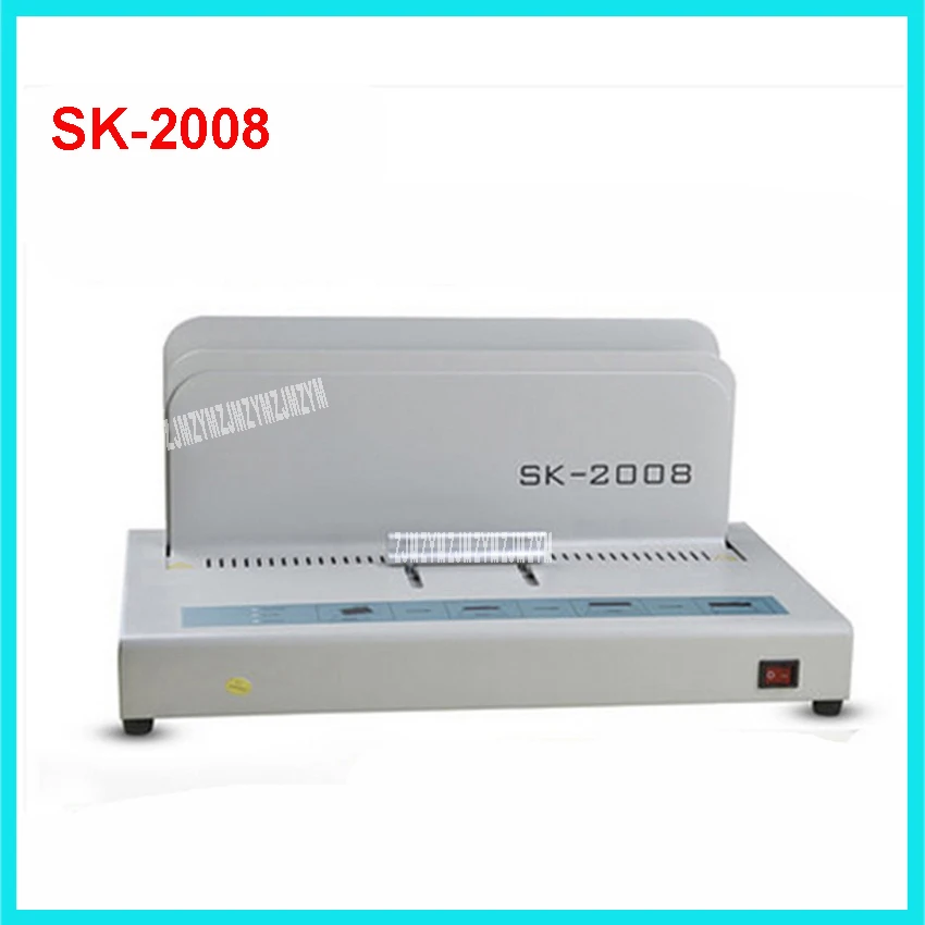 Hot melt binding machine small glue binding machine hose rubber strip automatic office voucher manual universal machine SK2008
Hot melt binding machine small glue binding machine hose rubber strip automatic office voucher manual universal machine SK2008