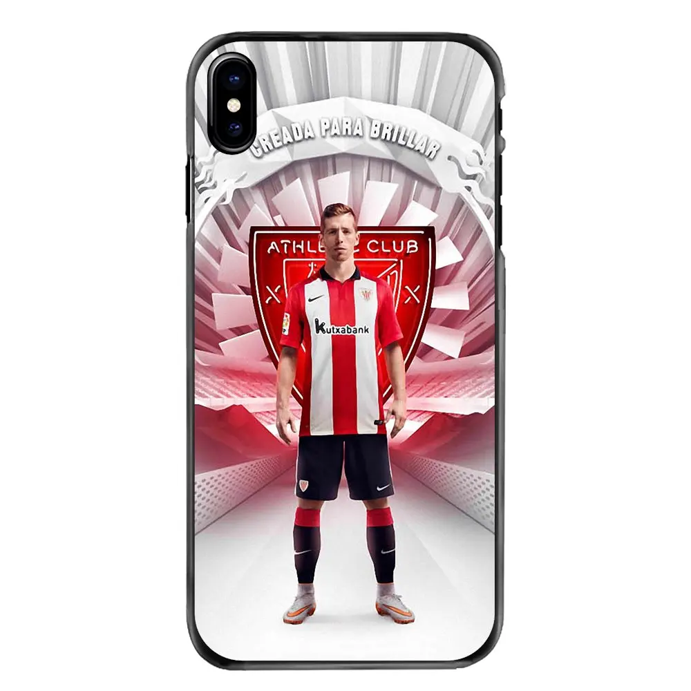 Athletic Club Bilbao FC Logo For iPhone 4 4S 5 5S 5C SE 6 6S 7 8 Plus X XR XS Max iPod Touch Accessories Phone Shell Cover