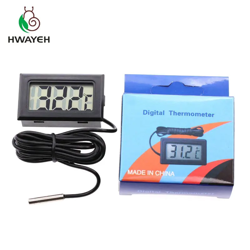 Цифровой термометр с ЖК дисплеем для холодильника температура 50 ~ 110