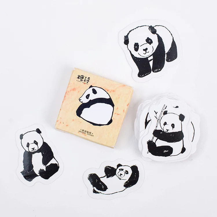45 Pcs /pack Cute Animal Panda Mini Paper Sticker Decoration Diy Scrapbooking Sticker Stationery Kawaii Diary Label Sticker
45 Pcs /pack Cute Animal Panda Mini Paper Sticker Decoration Diy Scrapbooking Sticker Stationery Kawaii Diary Label Sticker