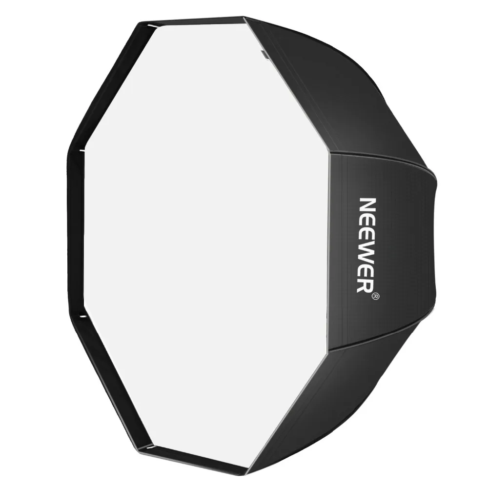 

Neewer 32"/80cm Octagonal Speedlite, Studio Flash, Speedlight Umbrella Softbox with Bag for Portrait or Product Photography