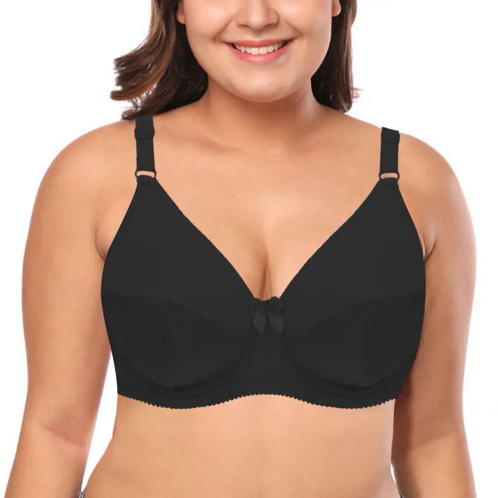 YANDW New black big bust bras for women sexy lingerie plus size 36 38 40 42 44 46 48 C E underwire adjusted Unlined bralette
YANDW New black big bust bras for women sexy lingerie plus size 36 38 40 42 44 46 48 C E underwire adjusted Unlined bralette