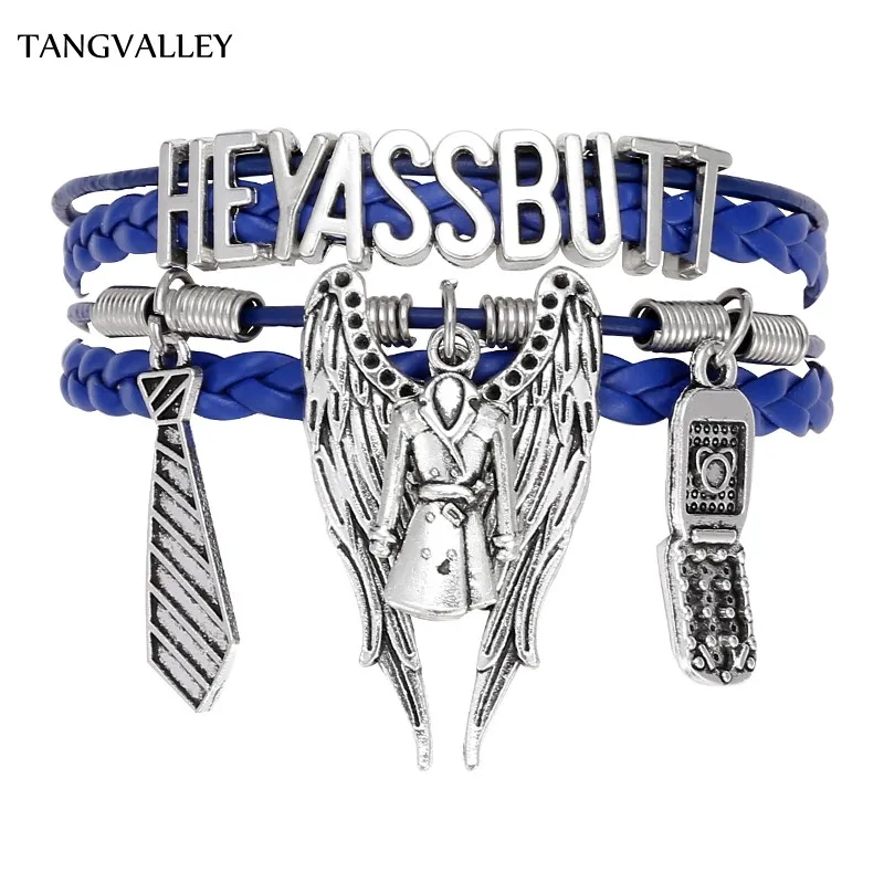TANG VALLEY индивидуальные сверхъестественные кастильский браслет Мода SPN синий