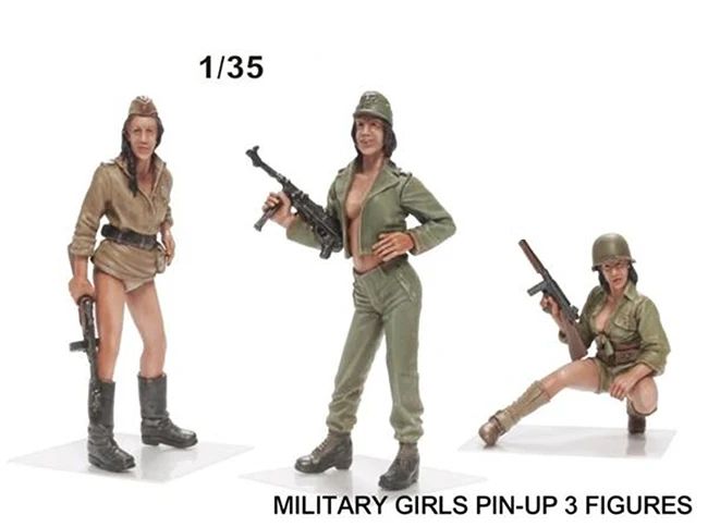 Новый несобранный 1/35 современный 3 шпильки для девочек-Up новый набор из смолы игрушки «сделай сам» Неокрашенная модель из смолы
Новый несобранный 1/35 современный 3 шпильки для девочек-Up новый набор из смолы игрушки «сделай сам» Неокрашенная модель из смолы