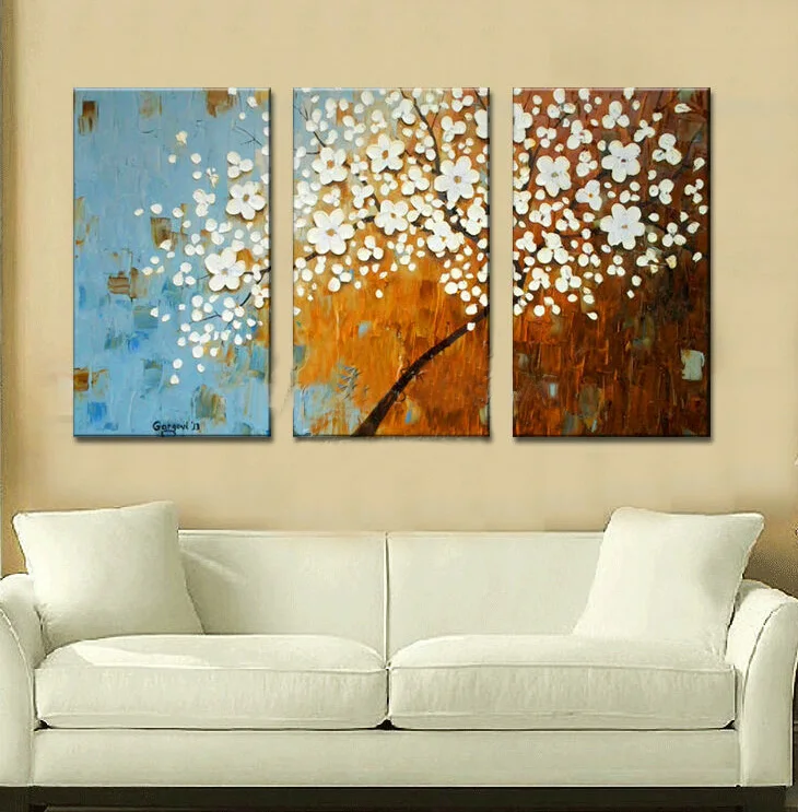 3 Piece Hand Painted Palette Knife White Tree Oil Painting Wall Art Canvas Picture Modern Abstract Home Decor Living Room Set
3 Piece Hand Painted Palette Knife White Tree Oil Painting Wall Art Canvas Picture Modern Abstract Home Decor Living Room Set