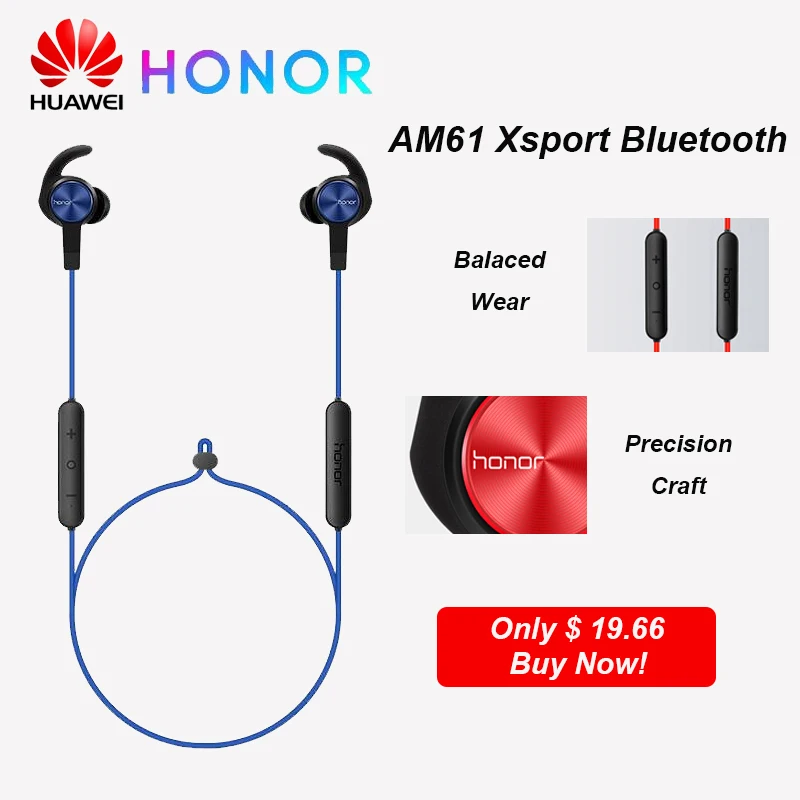 Наушники HUAWEI HONOR AM61 Xsport, беспроводная гарнитура с магнитным дизайном, водонепроницаемость IP55, звук басов, Bluetooth 4,1, для Huawei P30
Наушники HUAWEI HONOR AM61 Xsport, беспроводная гарнитура с магнитным дизайном, водонепроницаемость IP55, звук басов, Bluetooth 4,1, для Huawei P30